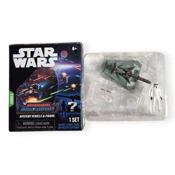 Star Wars Micro Galaxy Squadron Storm Trooper W/ Cannon Series 3 Open Box New - Picture 1 of 7